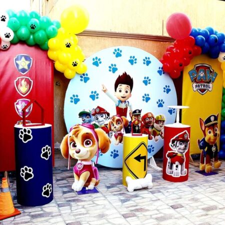 Paw Patrol Candy table
