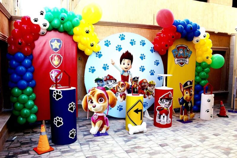 Paw Patrol Candy table