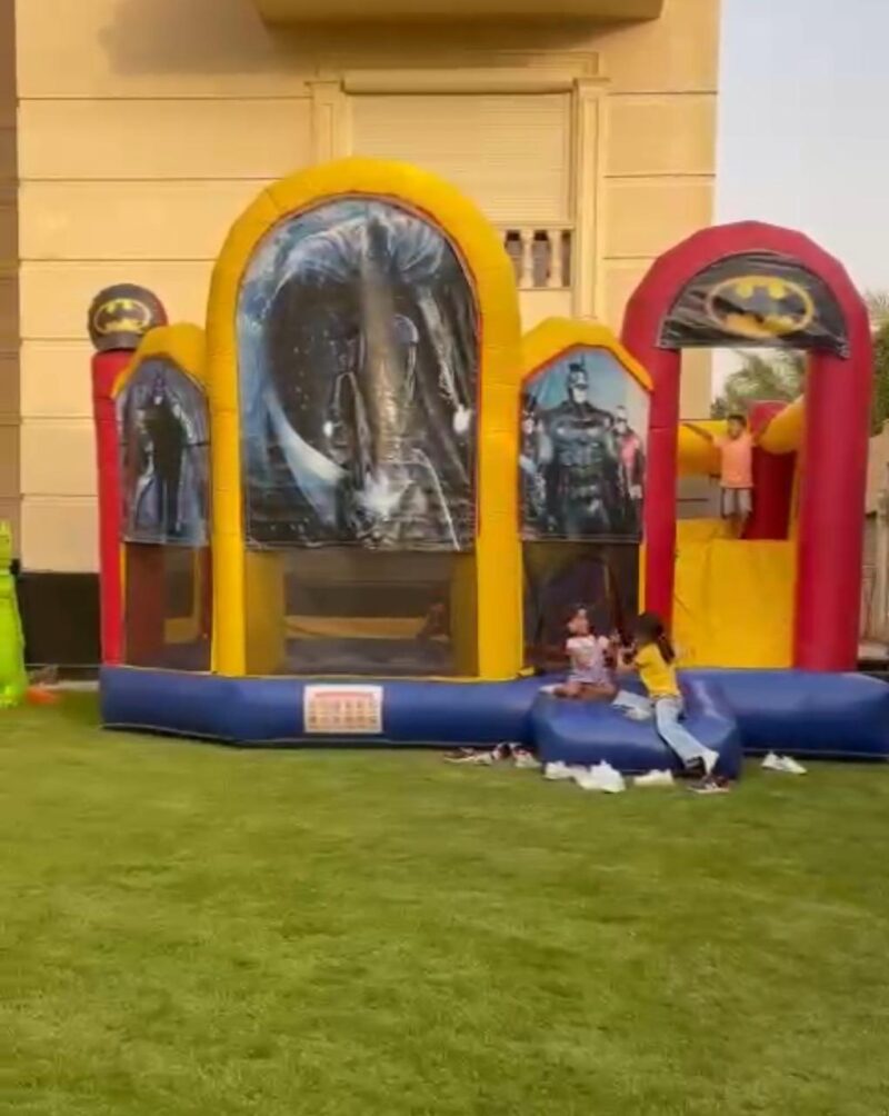 Bat Man Bouncy Castle