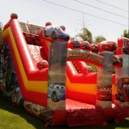big car house slide