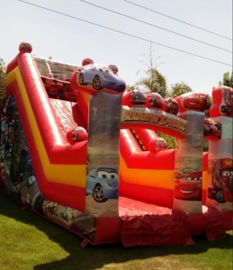 big car house slide