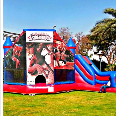 Spider Man Bouncy Castle